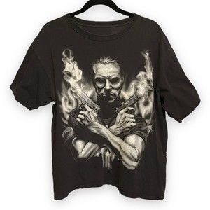 Marvel Vintage Universal Studios Islands of Adventure Punisher T-Shirt Sz: L/XL